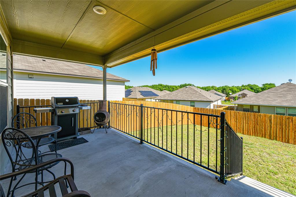 348 Jacquard Court Troy, TX 76579 - Photo 15 of 19 a view of a balcony with chairs