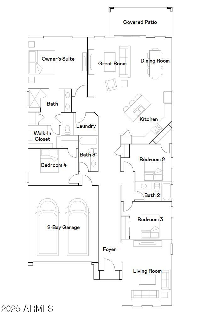 23218 West Chipman Road Buckeye, AZ 85326 - Photo 30 of 30 Floorplan