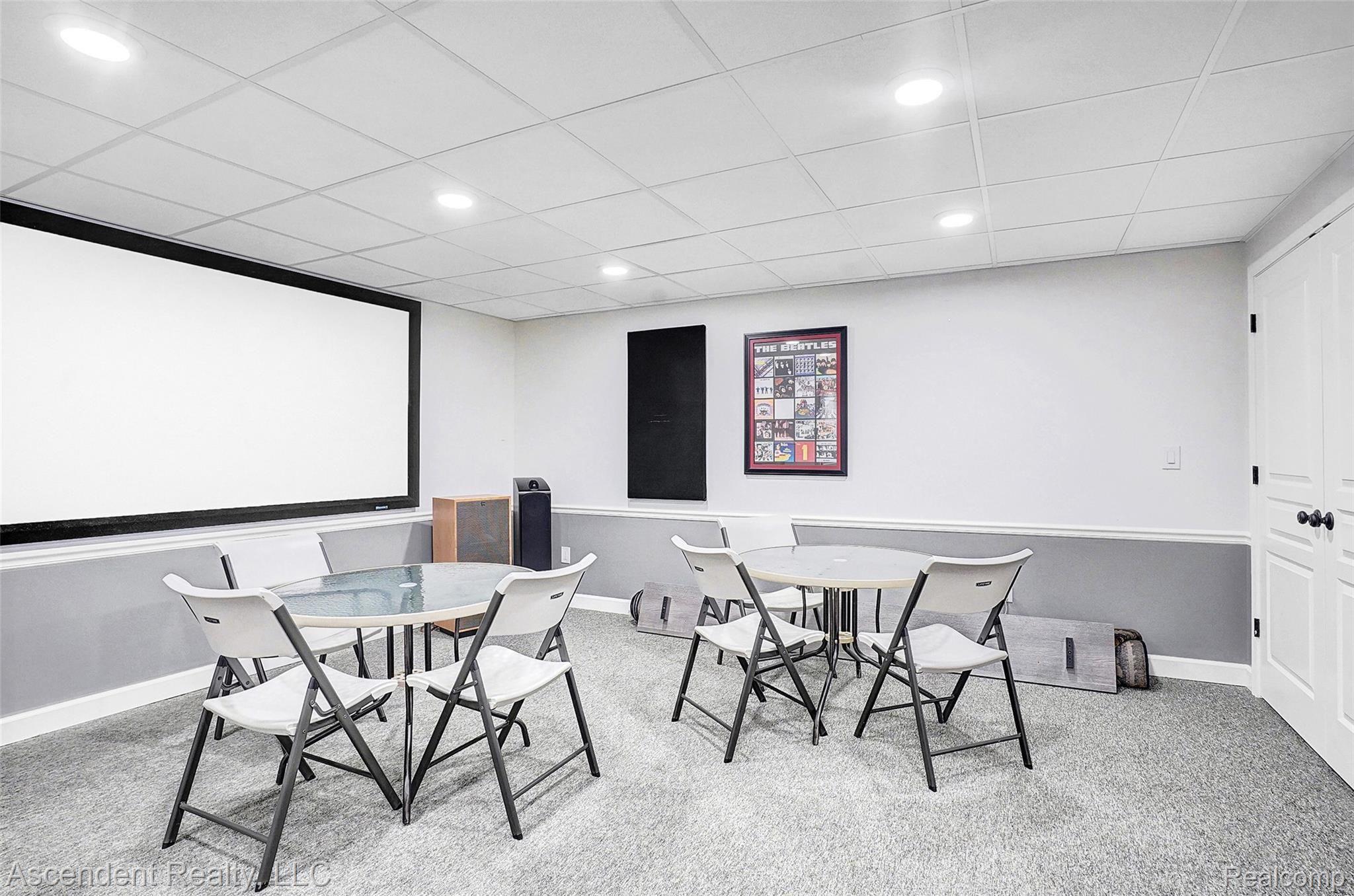 3716 Tremonte Circle Rochester, MI 48306 - Photo 28 of 31 Lower level entertainment room