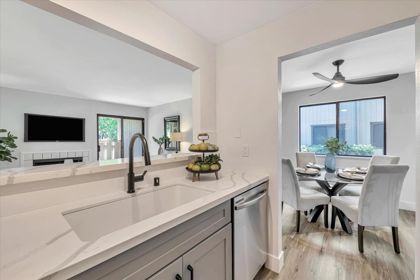 1415 Alma Loop San Jose, CA 95125 - Photo 9 of 25 a living room with furniture and a flat screen tv