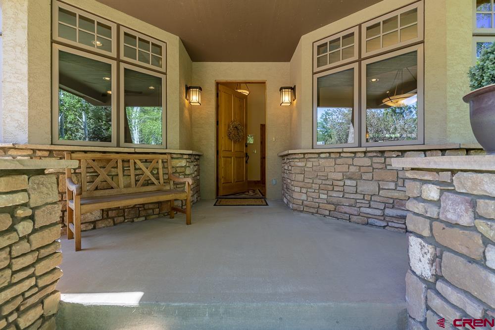 970 Red Rock Road Durango, CO 81301 - Photo 2 of 35 a view of outdoor space with seating area