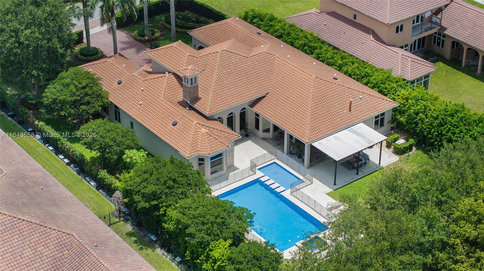 741 Ranch Road Weston, FL 33326 - Photo 31 of 35 an aerial view of a house