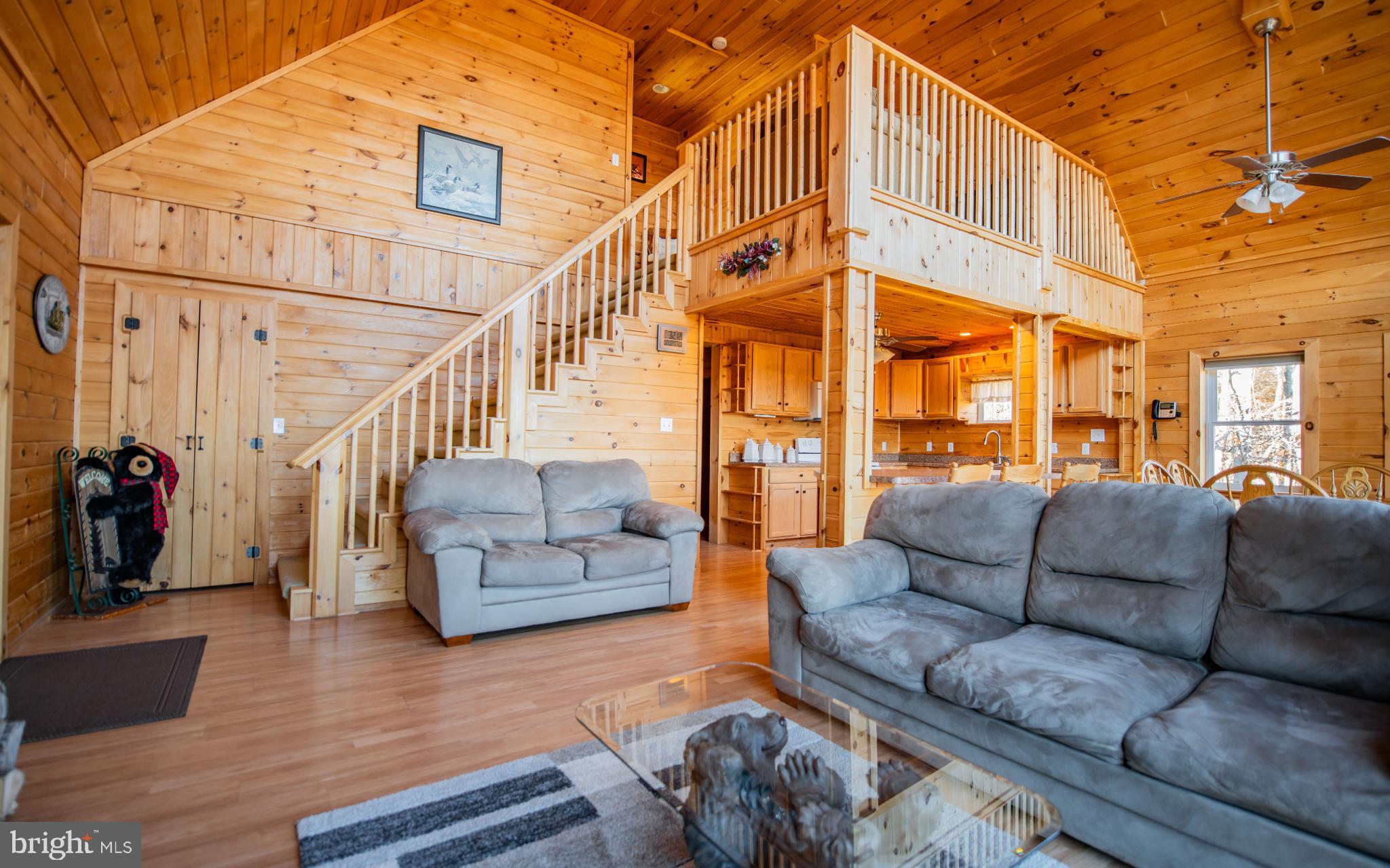 115 Glory Rdg Road Shunk, PA 17768 - Photo 5 of 35 Cozy wooden retreat with inviting warmth.