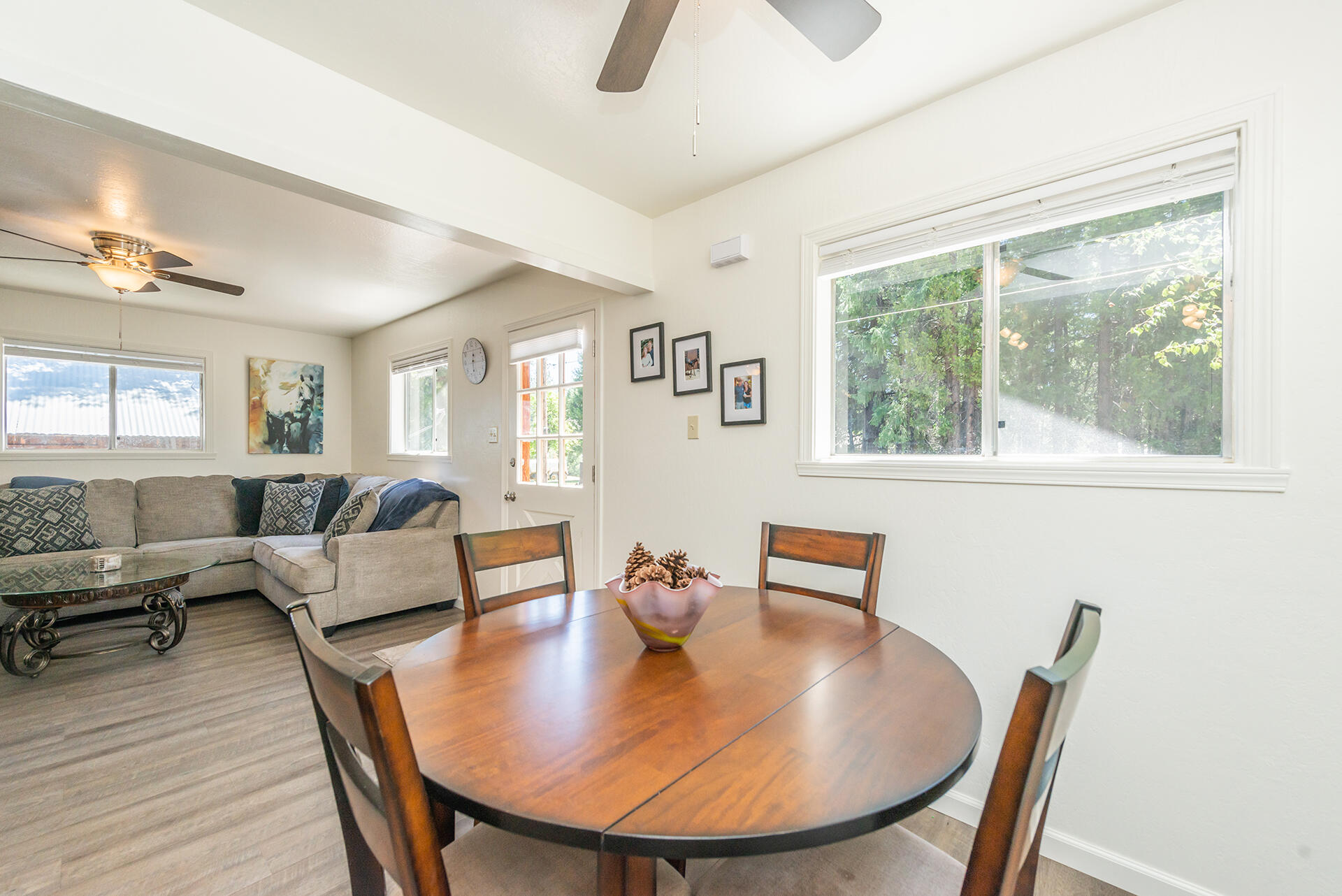 111 Scott Trinity Center Trinity Center, CA 96091 - Photo 15 of 46 a view of a dining room with furniture window and wooden floor