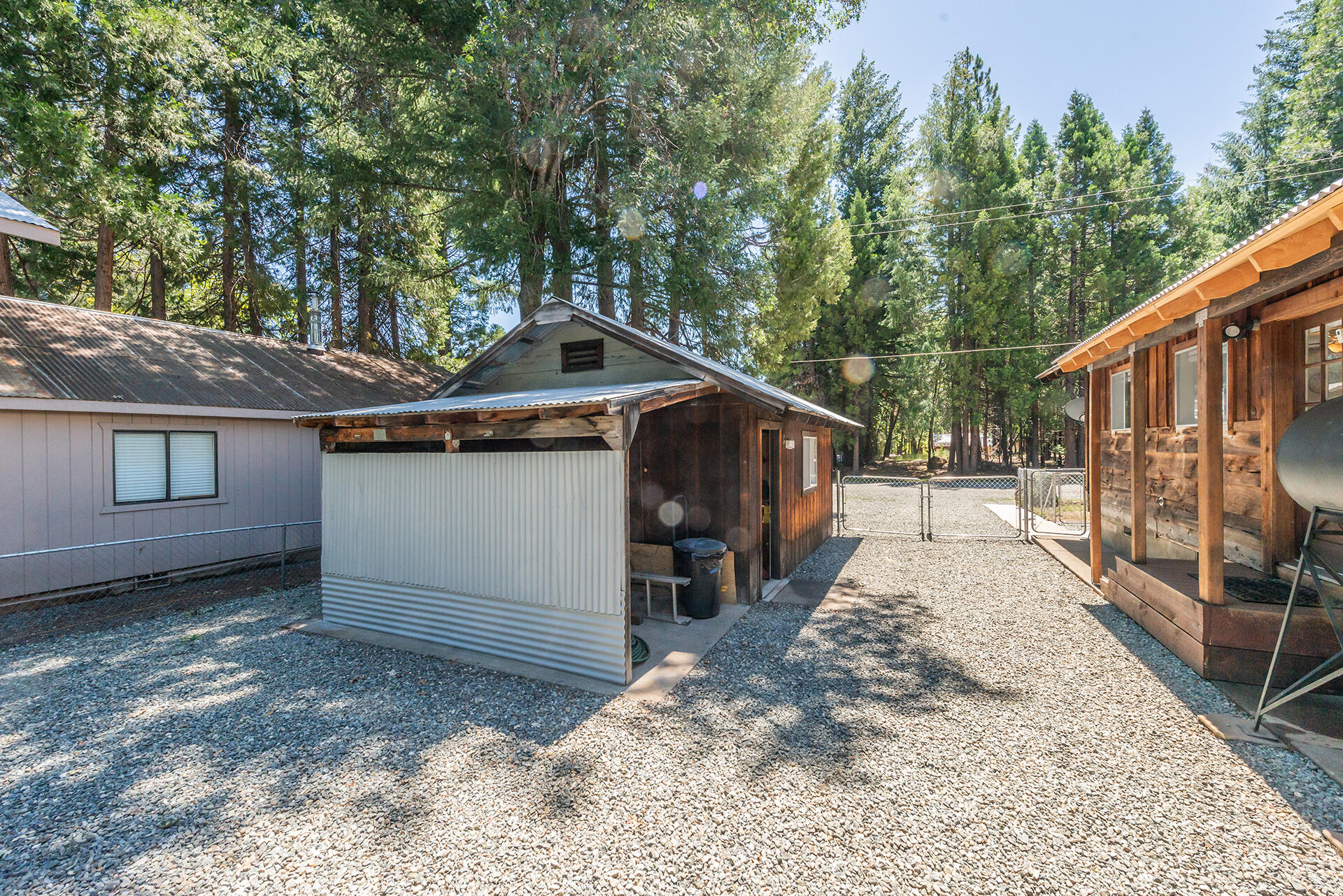 111 Scott Trinity Center Trinity Center, CA 96091 - Photo 33 of 46 a view of a house with a backyard and trees