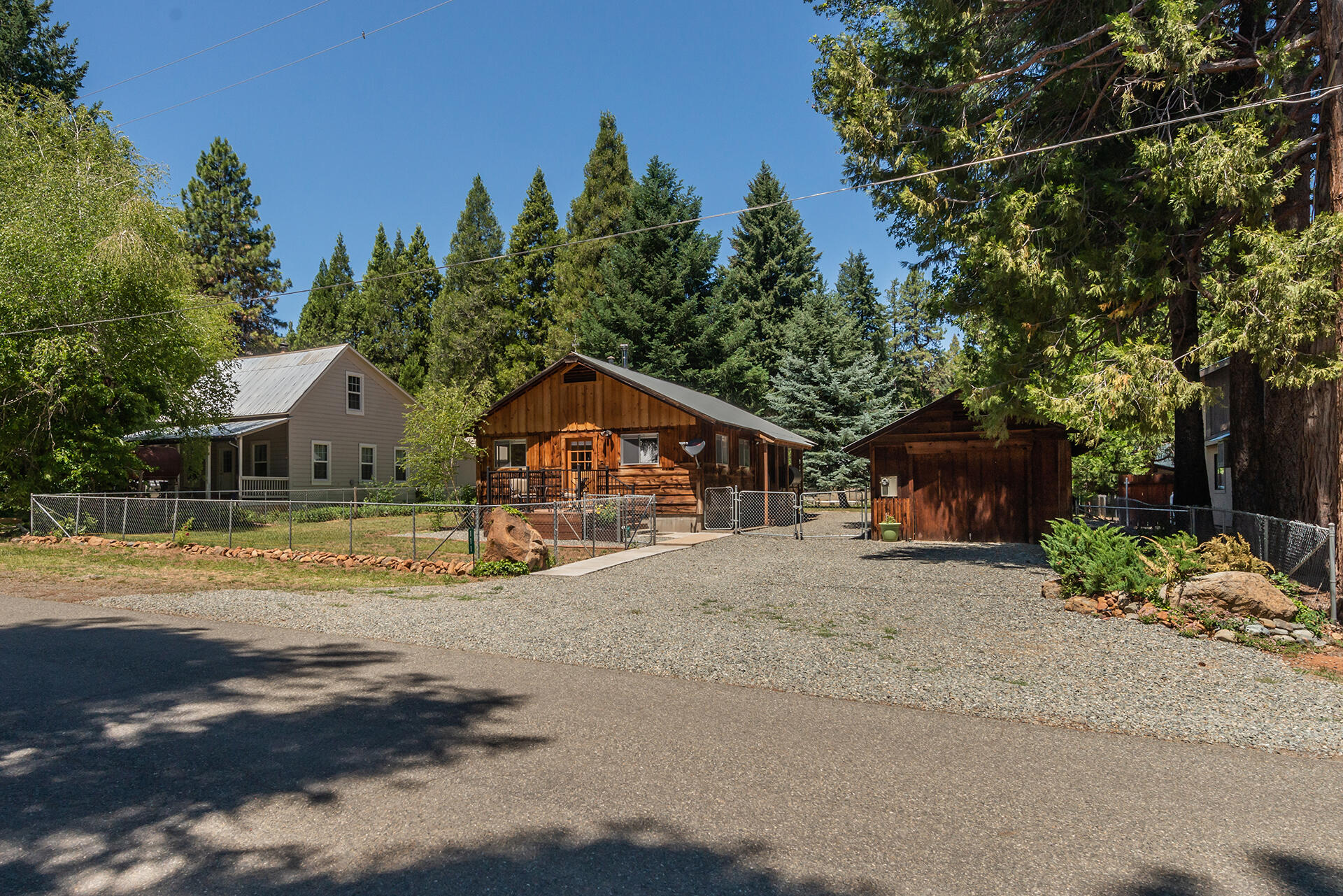 111 Scott Trinity Center Trinity Center, CA 96091 - Photo 42 of 46 a front view of a house with a yard
