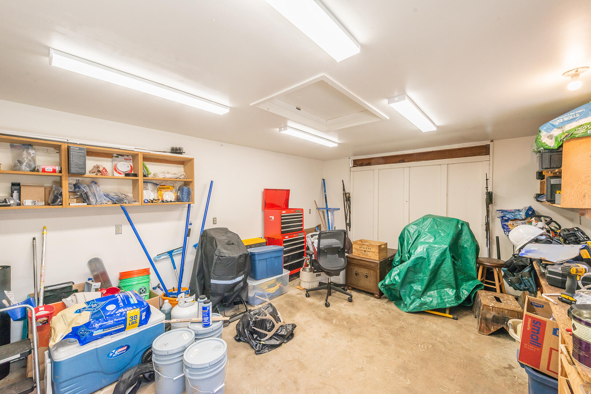 111 Scott Trinity Center Trinity Center, CA 96091 - Photo 45 of 46 a room with gym equipment and a flat screen tv