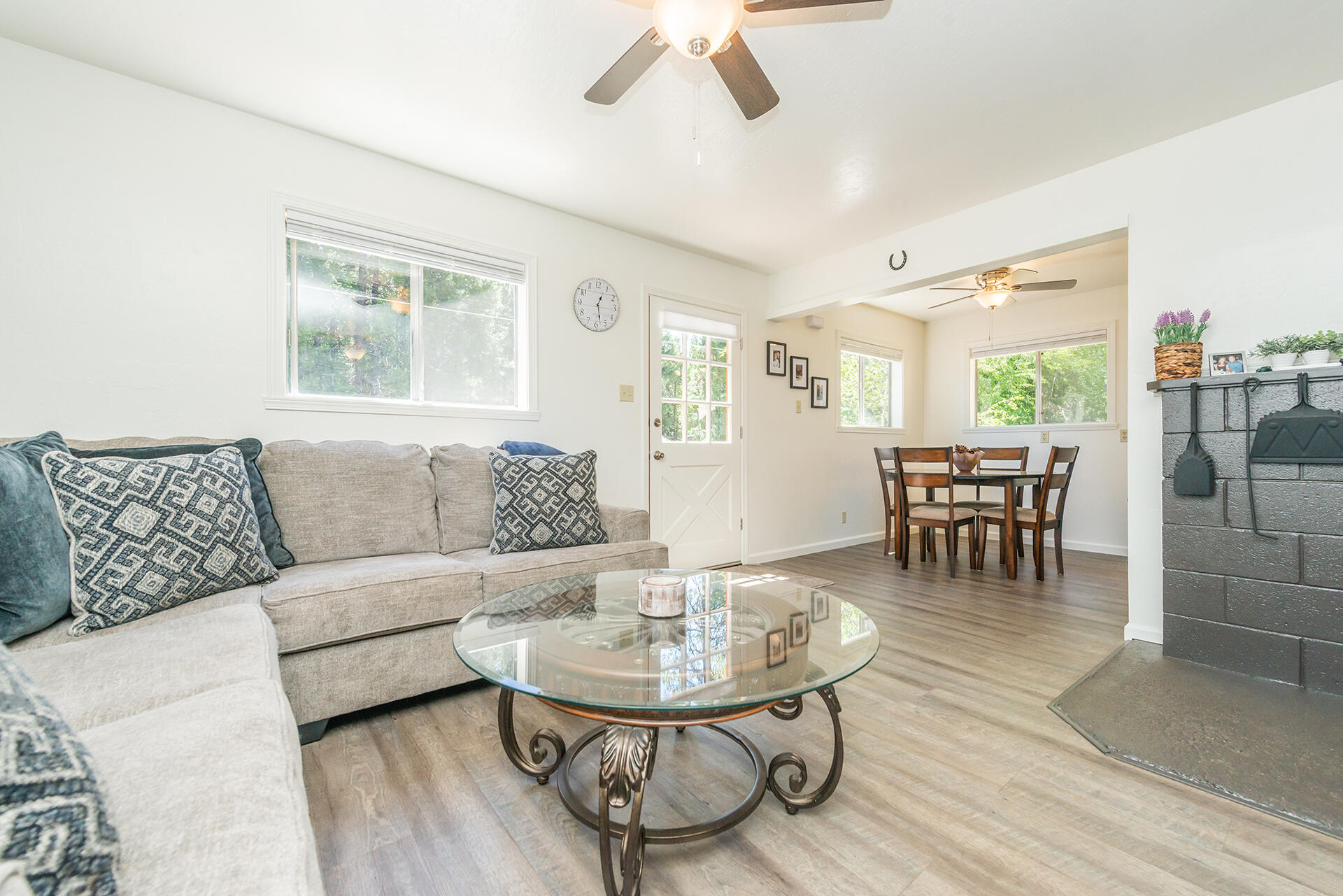 111 Scott Trinity Center Trinity Center, CA 96091 - Photo 7 of 46 a living room with furniture and a large window