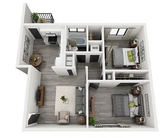 $1,349 | 2035 Memorial Drive Southeast, Unit 701, Atlanta, GA 30317