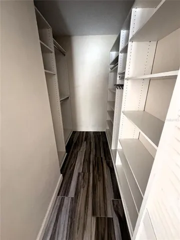 a view of wooden floor