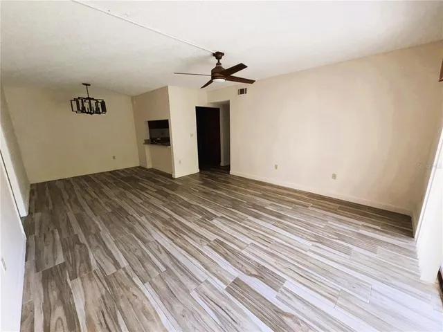 wooden floor in an empty room