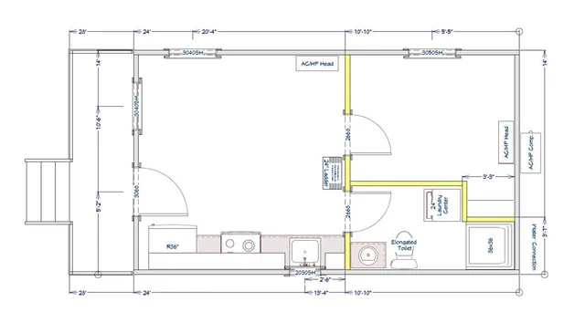 a picture of a bathroom with a shower