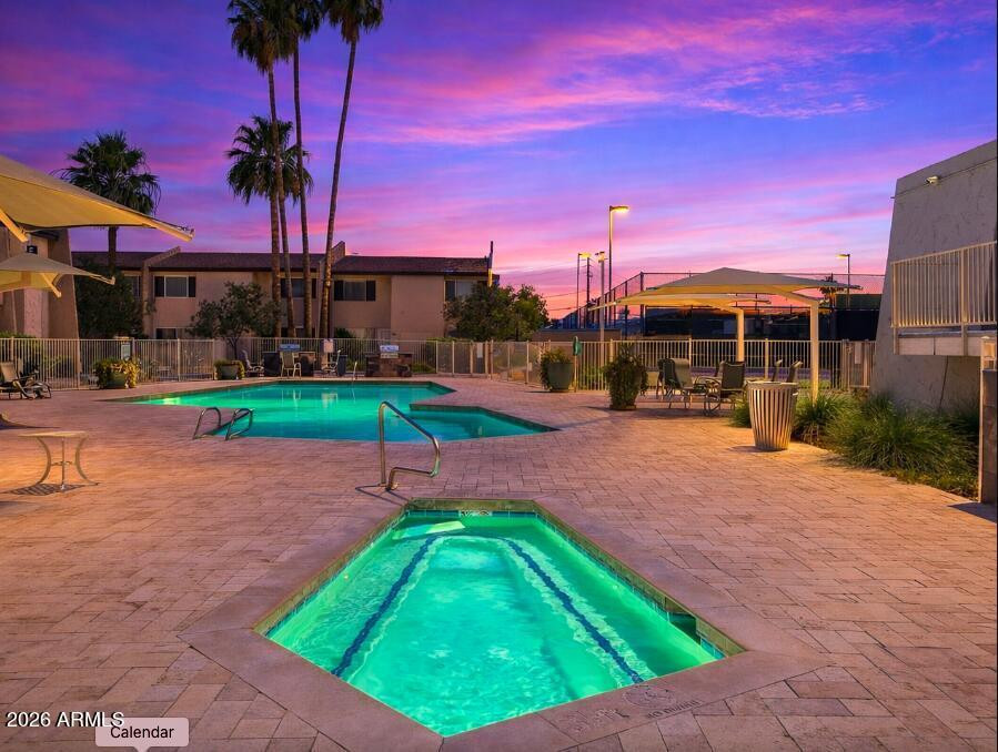 8055 East Thomas Road, Unit B107 Scottsdale, AZ 85251 - Photo 23 of 28 a view of a yard with a patio