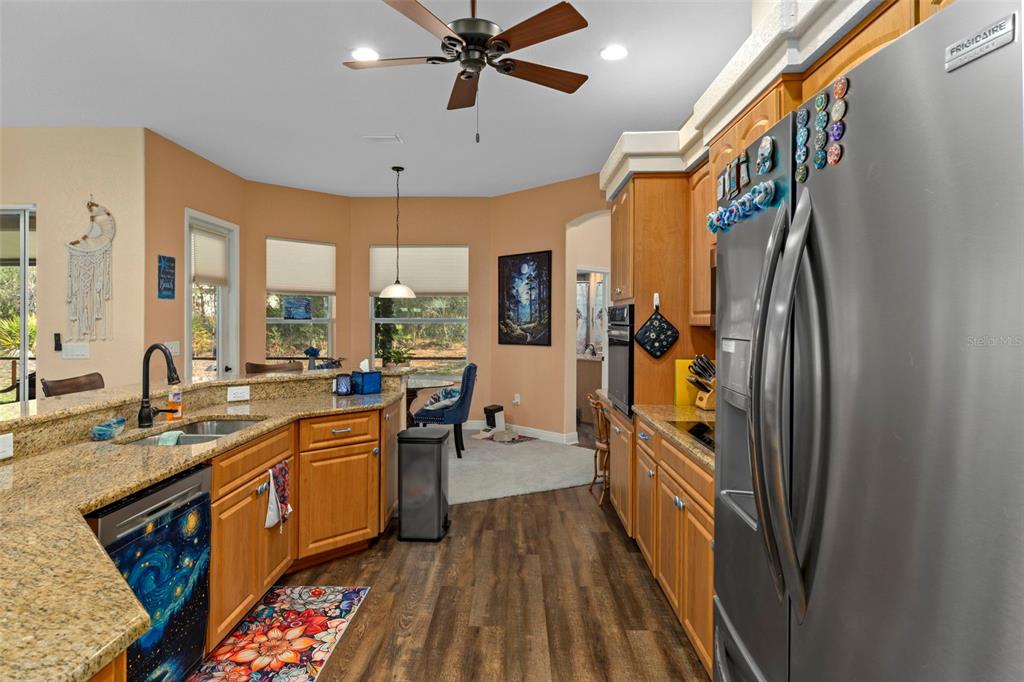 39 Linder Street Homosassa, FL 34446 - Photo 17 of 63 a kitchen with a sink appliances and cabinets