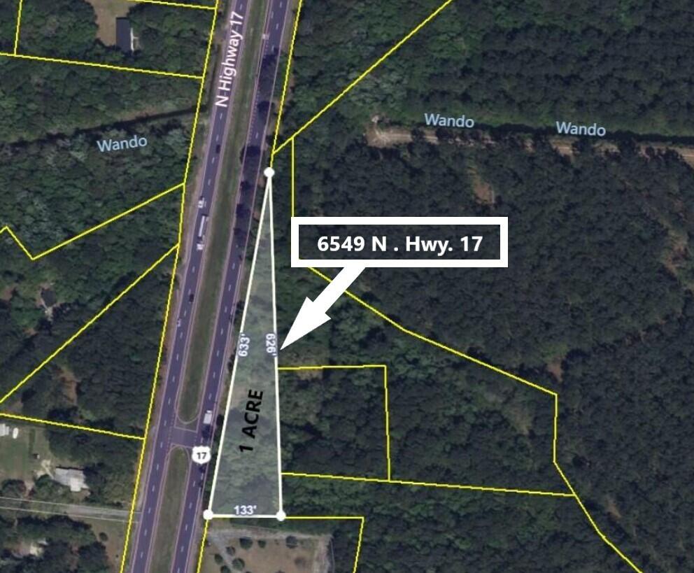 6539 North Highway 17 Awendaw, SC 29429 - Photo 10 of 16 6549 N. Hwy. 17 - 1 Acre