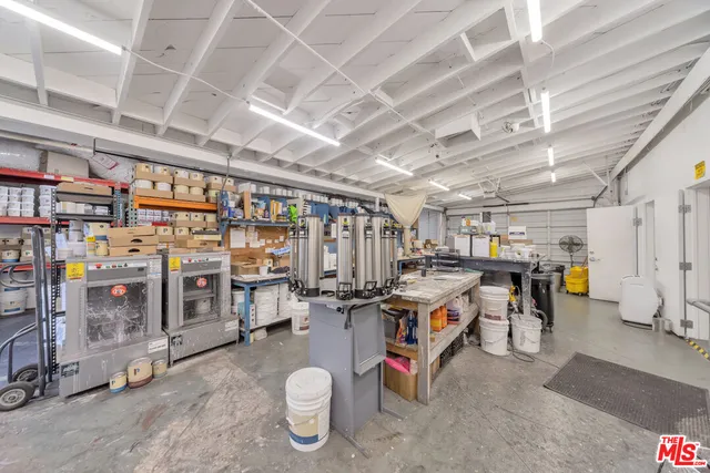 a view of store room with racks