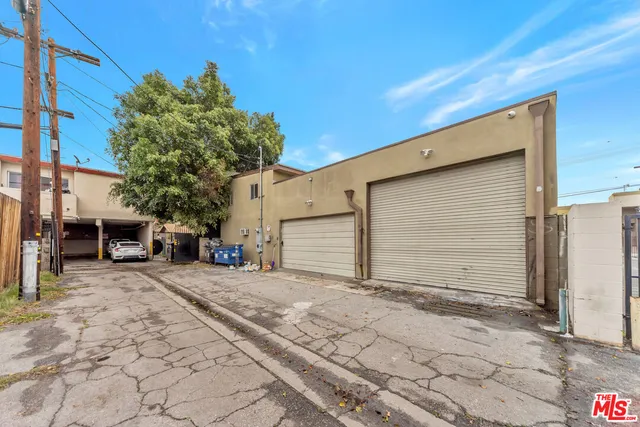 a backyard of a house with seating space
