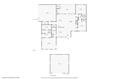 $925,000 | 2435 Cobler Road, Collinsville, TX 76233