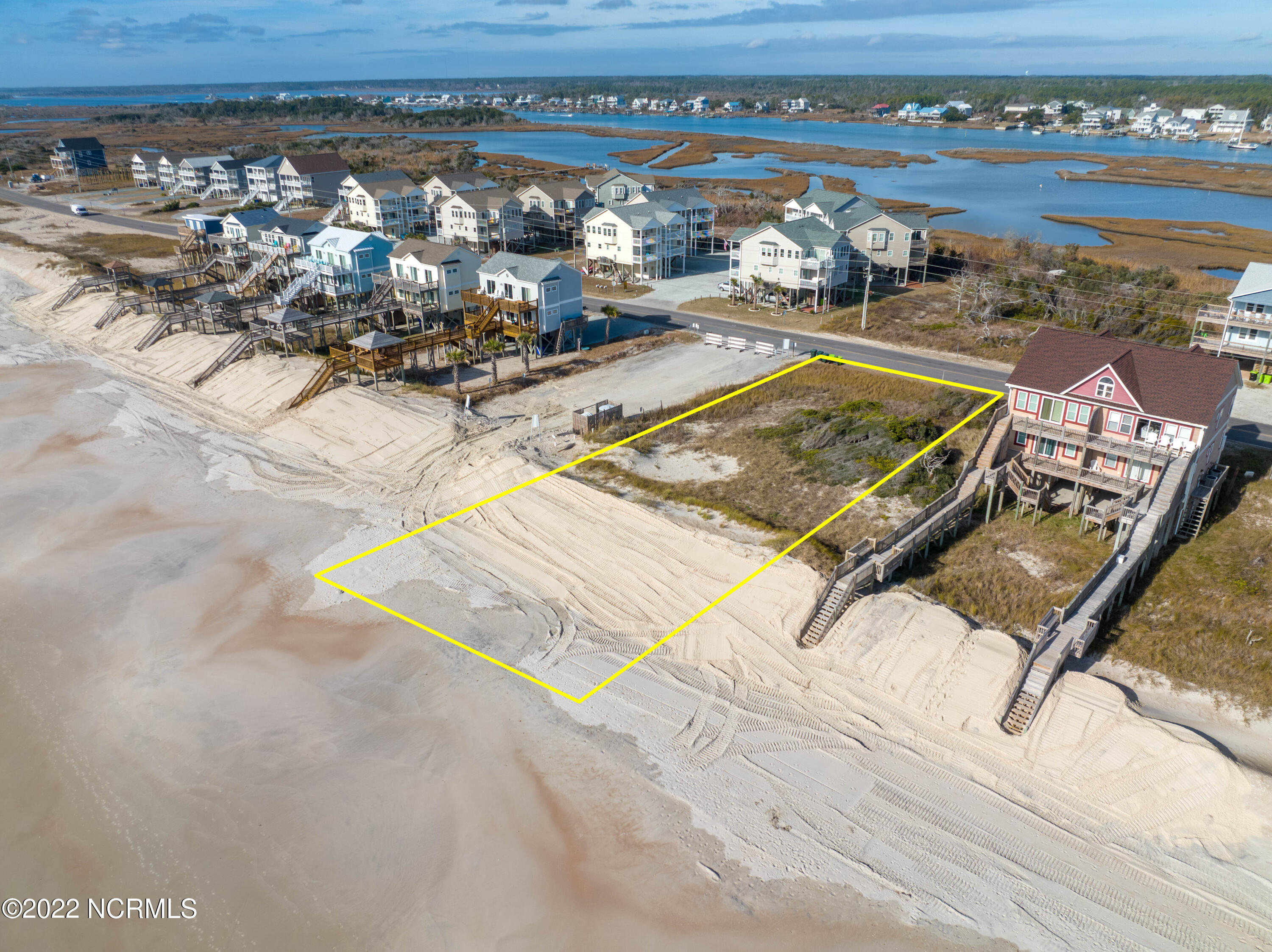 1 New River Inlet Road North Topsail Beach, NC 28460 - Photo 14 of 25 Lot L1A New River Inle Road - Aerials_9
