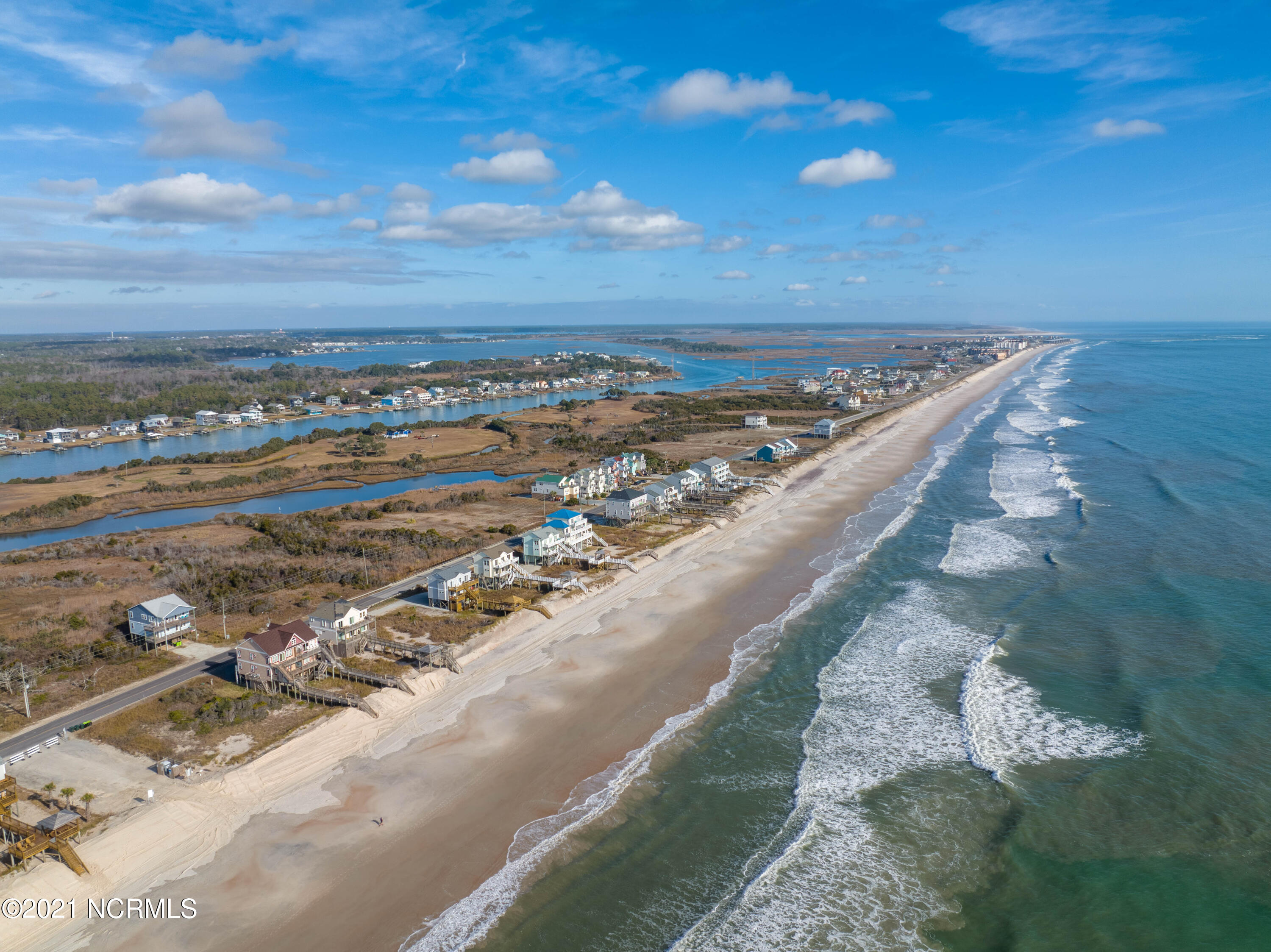 1 New River Inlet Road North Topsail Beach, NC 28460 - Photo 20 of 25 Lot L1A New River Inle Road - Aerials_1