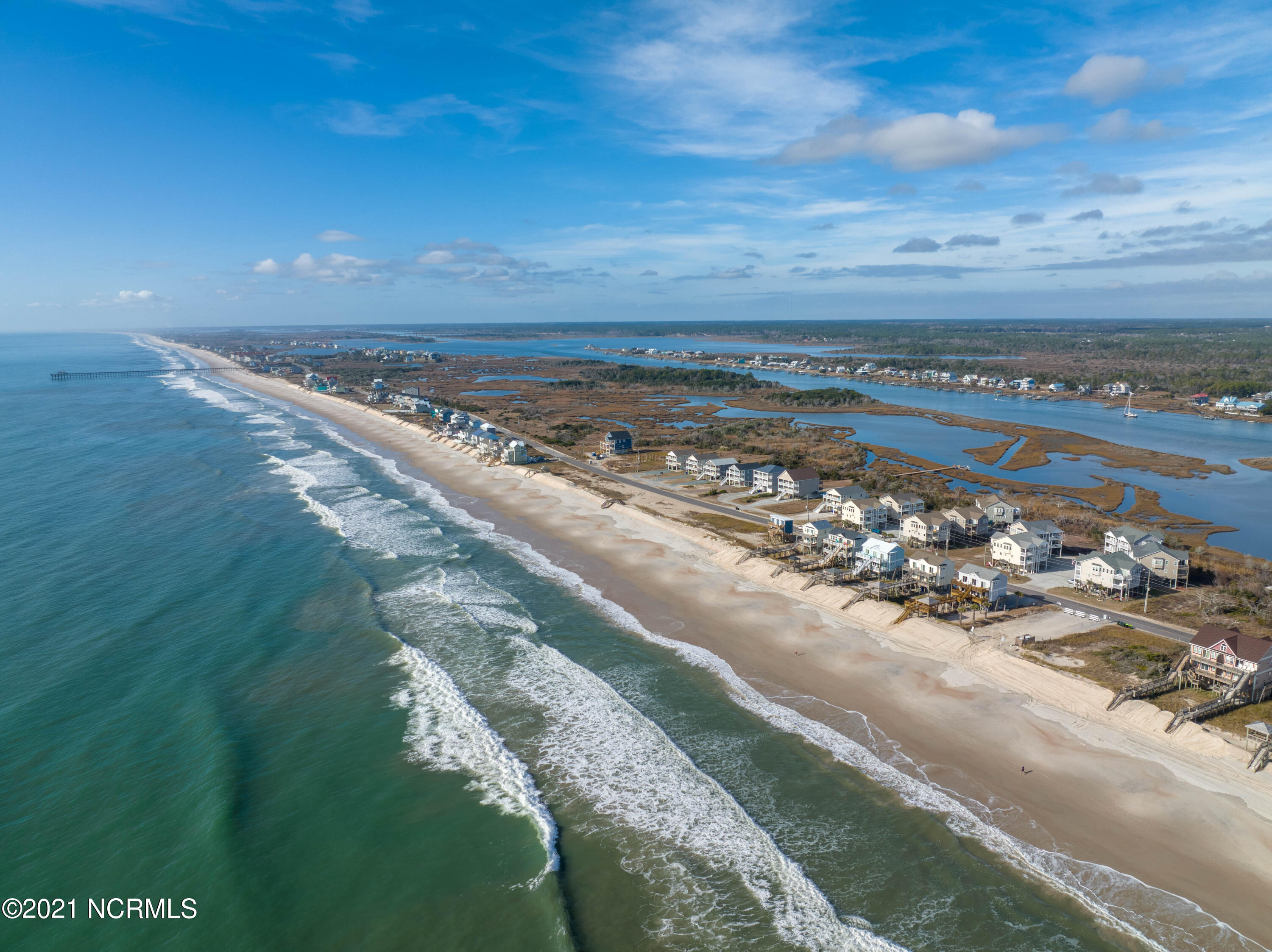1 New River Inlet Road North Topsail Beach, NC 28460 - Photo 24 of 25 Lot L1A New River Inle Road - Aerials_2