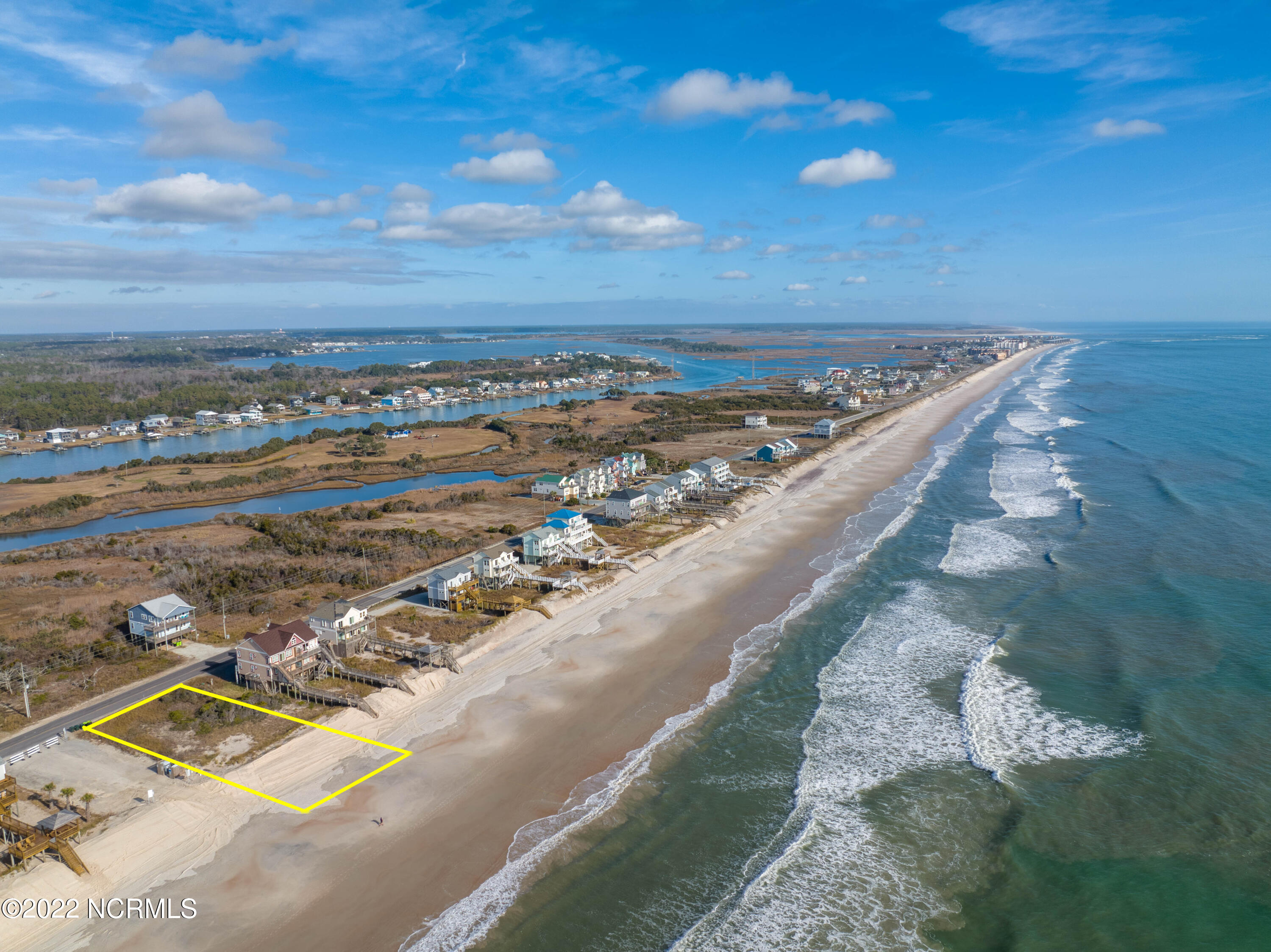 1 New River Inlet Road North Topsail Beach, NC 28460 - Photo 10 of 25 Lot L1A New River Inle Road - Aerials_1