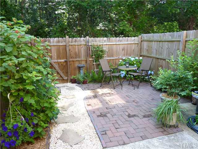 2126 Alpine Road Durham, NC 27707 - Photo 8 of 8 Lushly planted private patio for relaxing!