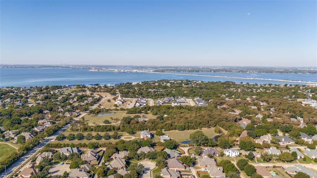 847 Turquoise Point Rockwall, TX 75032 - Photo 32 of 34 an aerial view of residential building and outdoor space