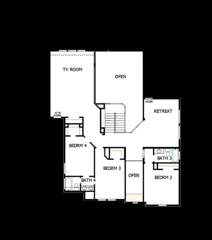 a picture of a floor plan