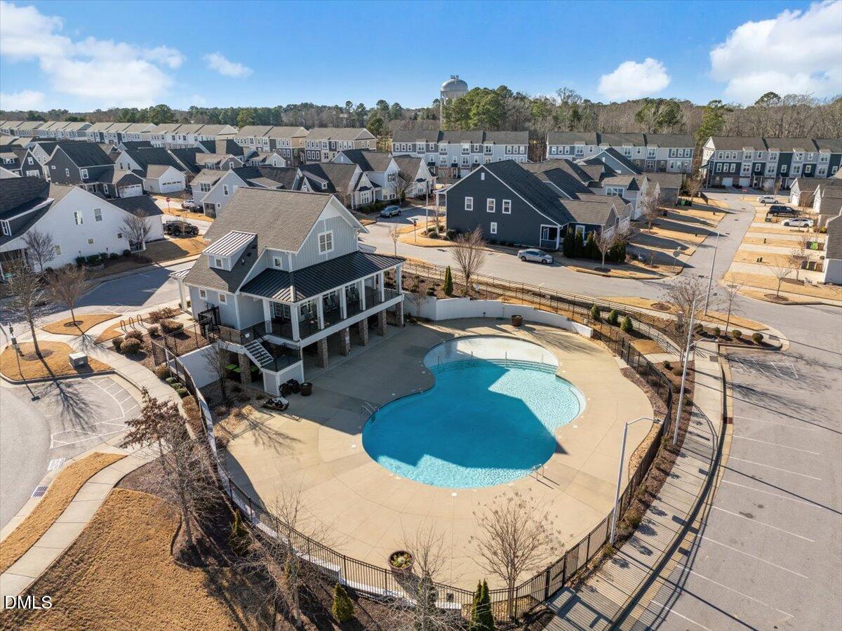 100 Masden Road Holly Springs, NC 27540 - Photo 31 of 39 a view of a house with pool