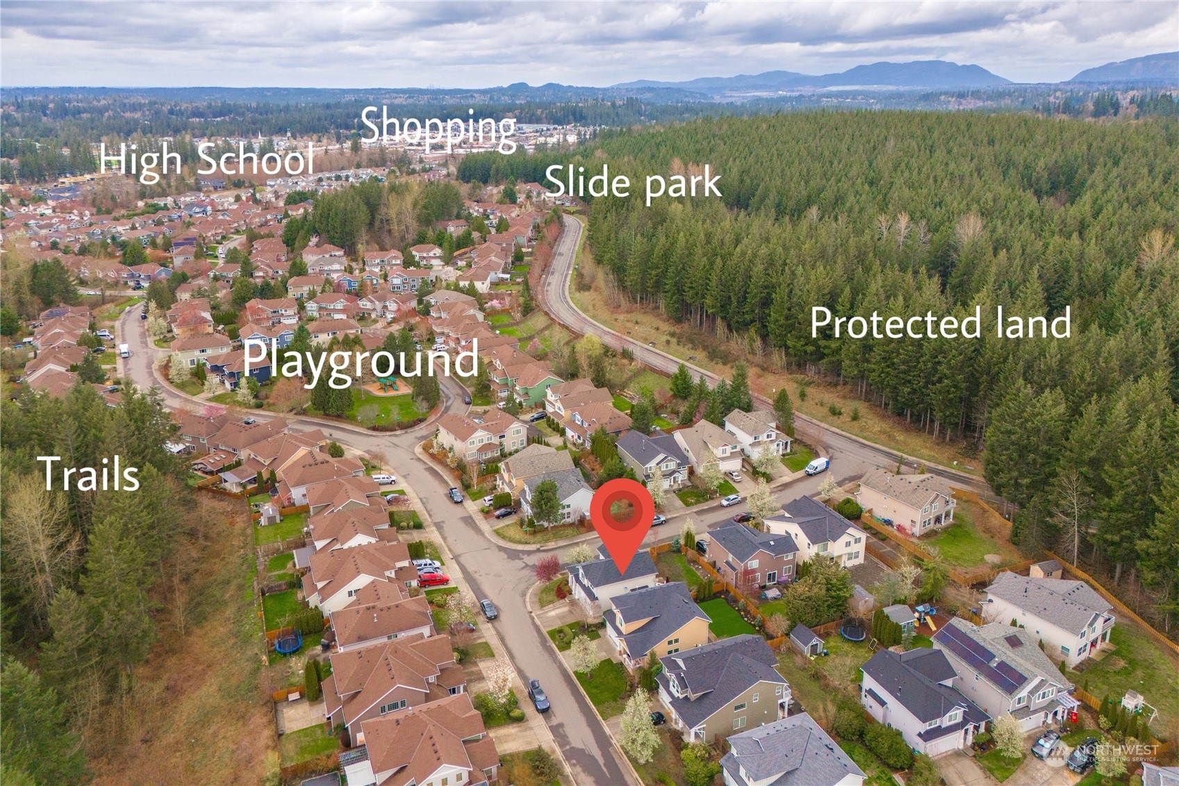 28002 Maple Ridge Way Southeast Maple Valley, WA 98038 - Photo 28 of 33 a view of lake with yard