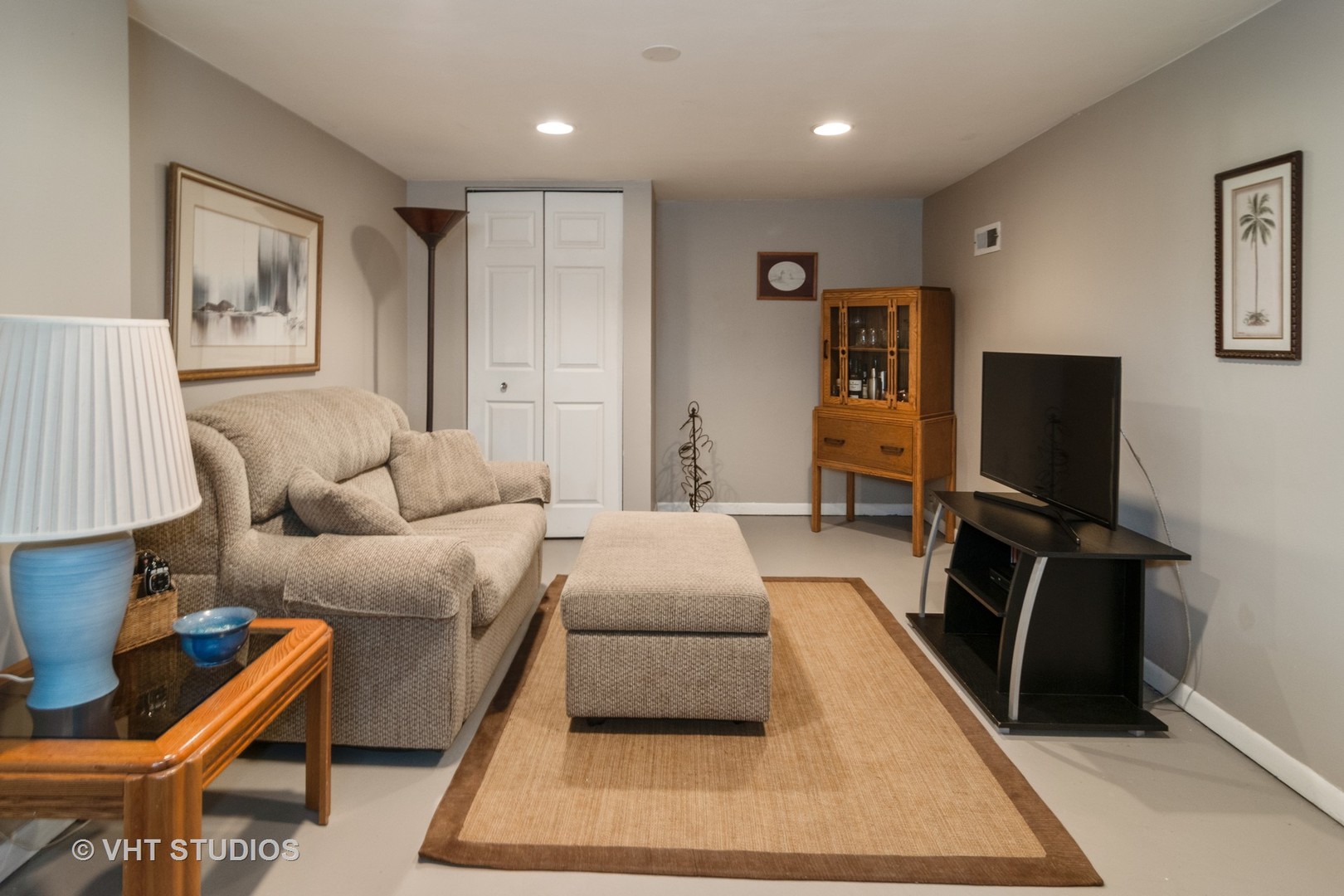 159 East Burlington Street Riverside, IL 60546 - Photo 9 of 19 a living room with furniture and a flat screen tv