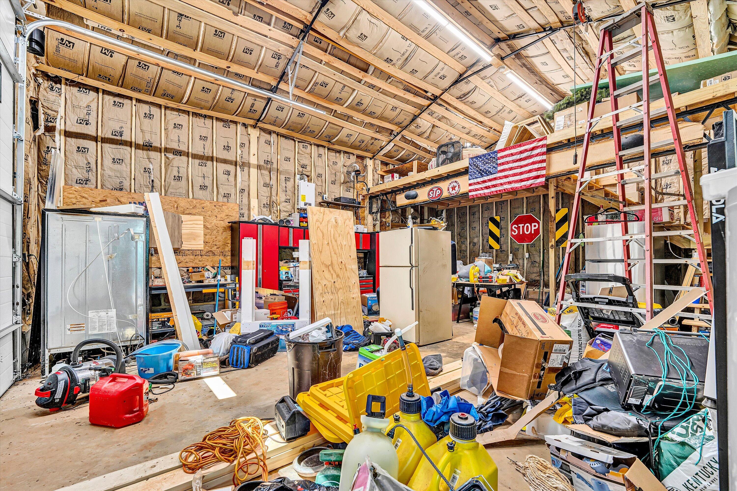 208 Munsons Road Penhook, VA 24137 - Photo 48 of 49 Garage not decluttered