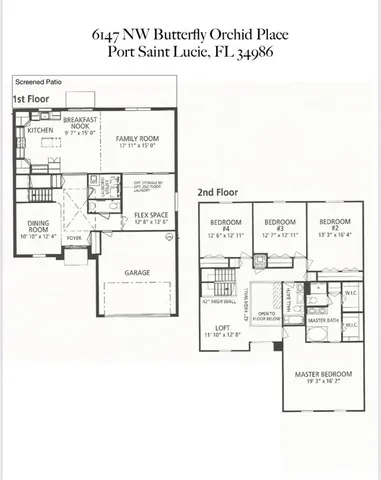 $2,750 | 6147 Northwest Butterfly Orchid Place, Port St. Lucie, FL 34986