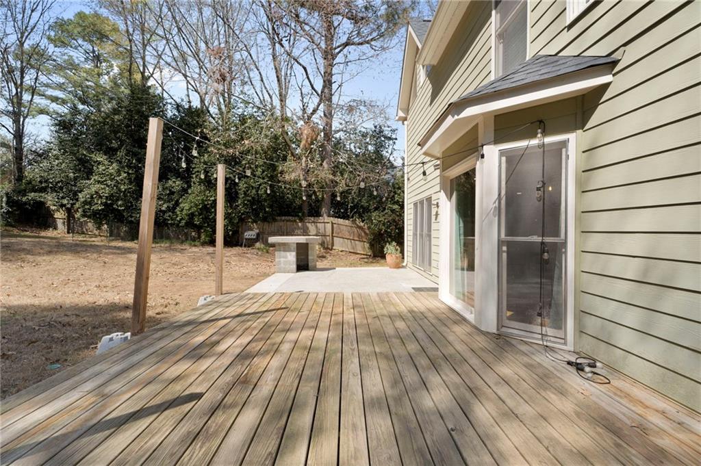 1381 Gateswalk Path Lawrenceville, GA 30045 - Photo 41 of 45 a view of outdoor space and deck