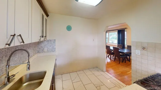 a room with furniture and a window