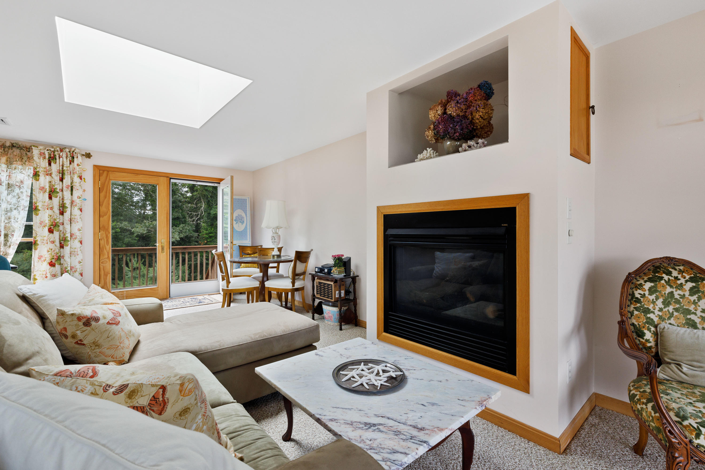 584 South Orleans Road Orleans, MA 02653 - Photo 28 of 53 2nd floor living area w gas fireplace