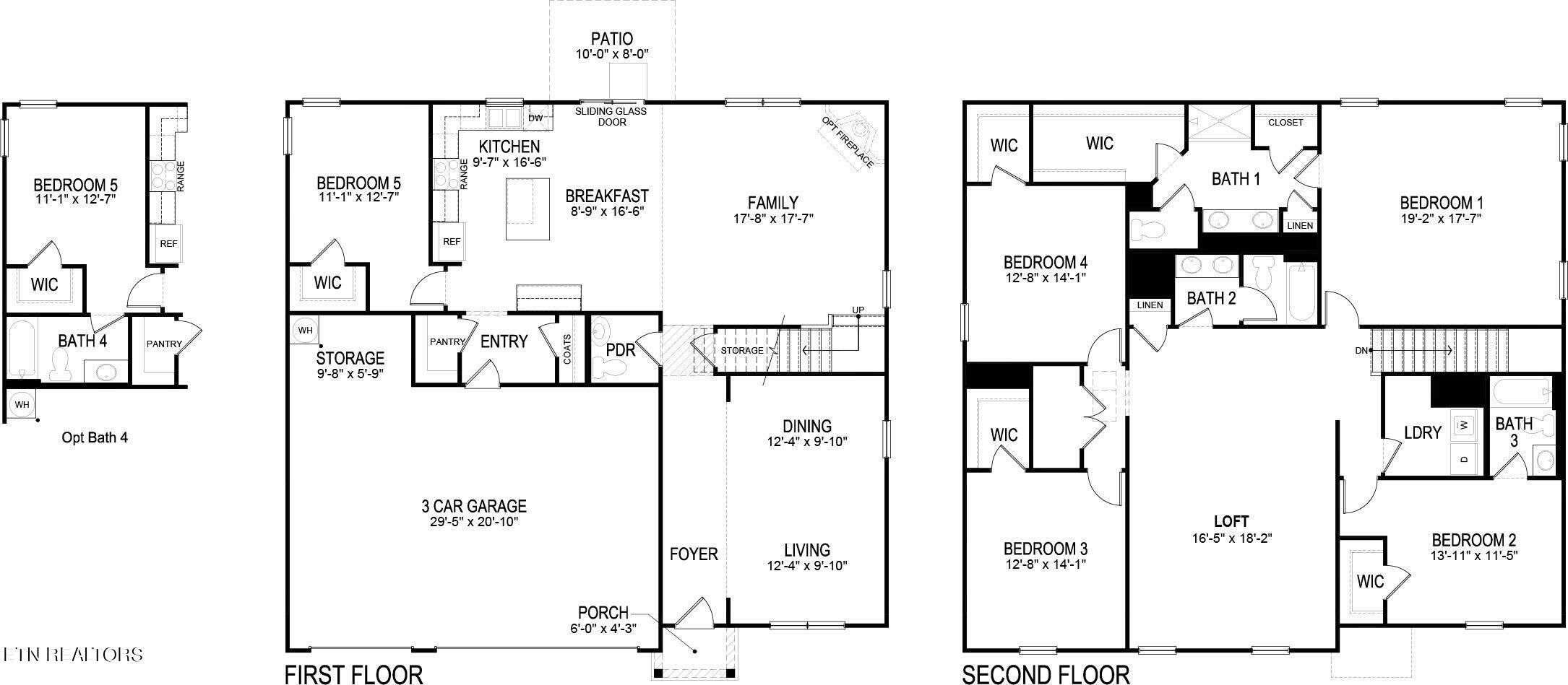 134 Smt Rdg Lane Oak Ridge, TN 37830 - Photo 2 of 2 Mansfield Floor Plan Horton E