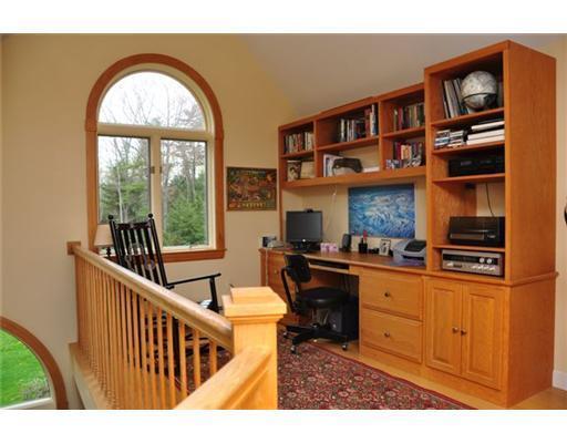 12 Fogg's Point Road Freeport, ME 04032 - Photo 17 of 25 Other. Built-in office cabinetry and...