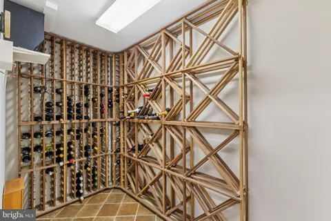 a view of a balcony with staircase