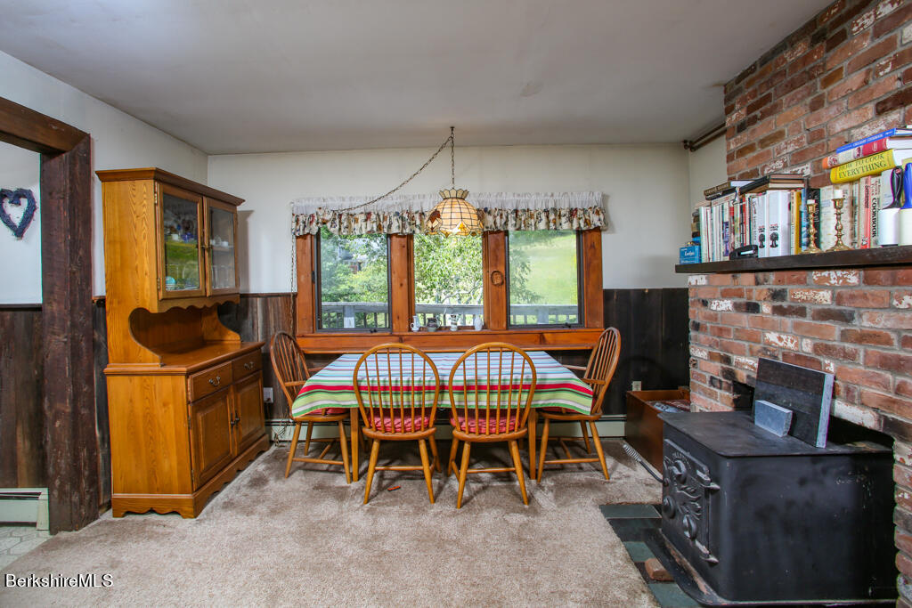 147 Sumner Stetson Road Heath, MA 01339 - Photo 34 of 37 a dining room with furniture window and outside view
