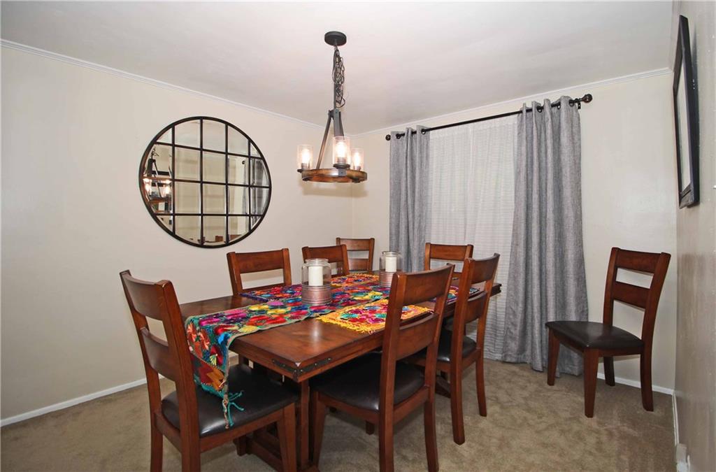 1542 Rutherford Avenue Pittsburgh, PA 15216 - Photo 5 of 16 Dining room connects the Living room to the Kitchen - perfect for entertaining!