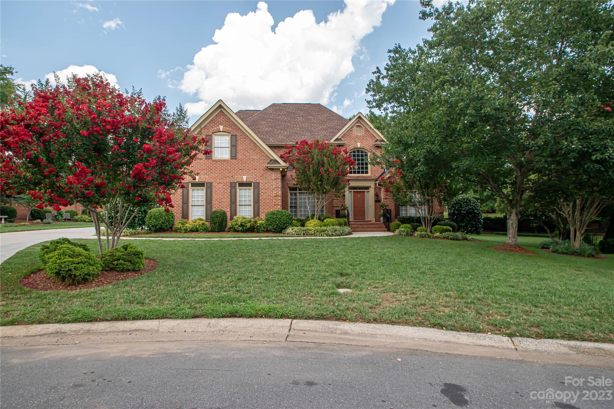 2100 Peterborough Lane Charlotte, NC 28270 - Photo 2 of 48 a front view of house with yard and green space