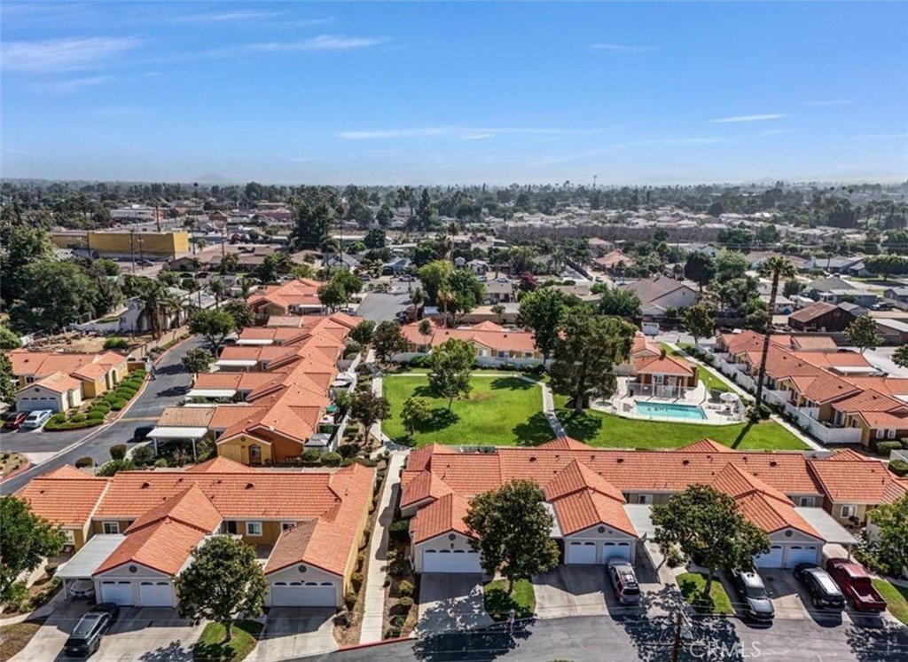 3738 Harrison Street, Unit 31 Riverside, CA 92503 - Photo 25 of 25 an aerial view of residential houses with outdoor space