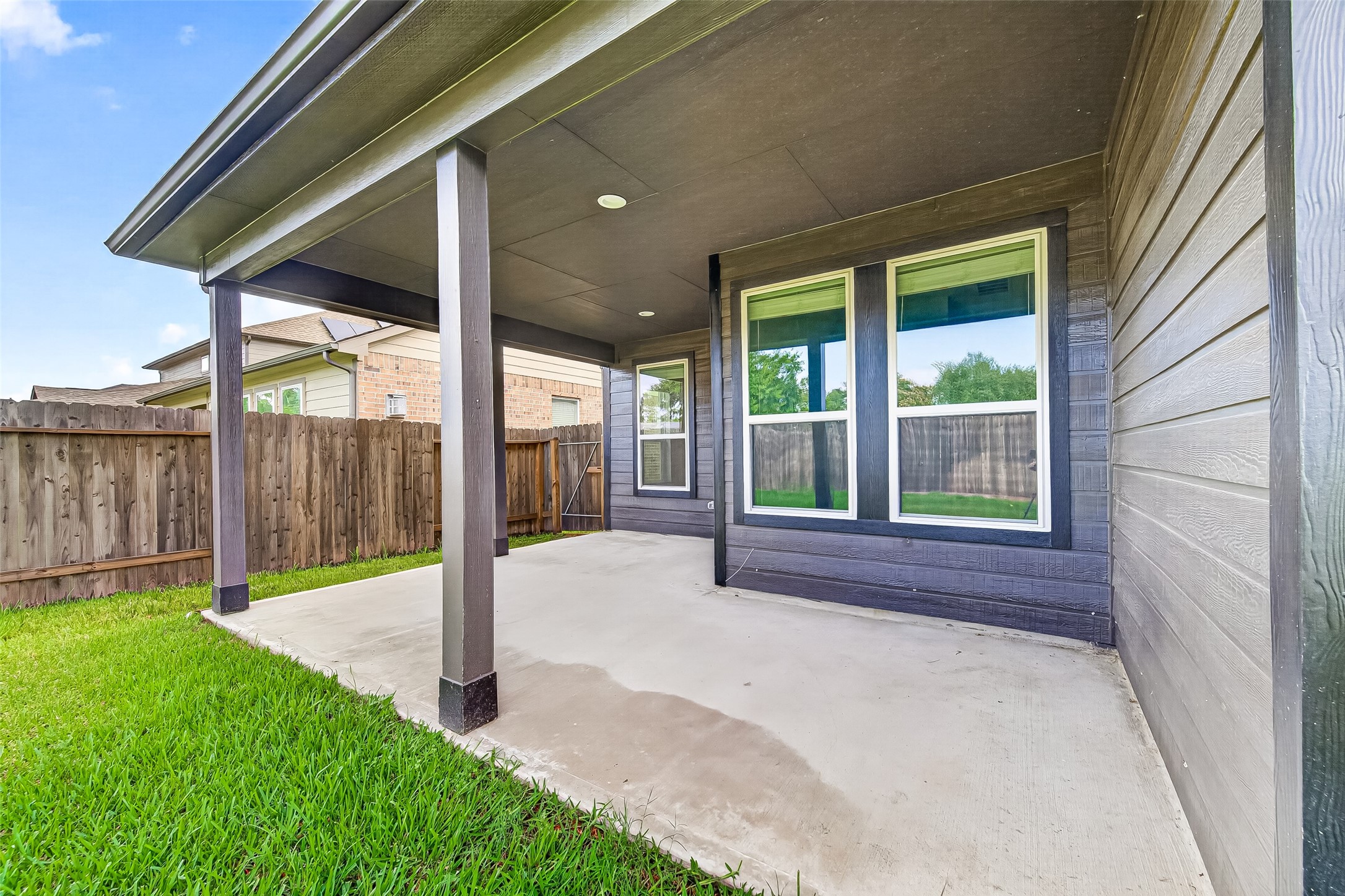 2142 Reed Cave Lane Spring, TX 77386 - Photo 47 of 50 a house view with a garden space