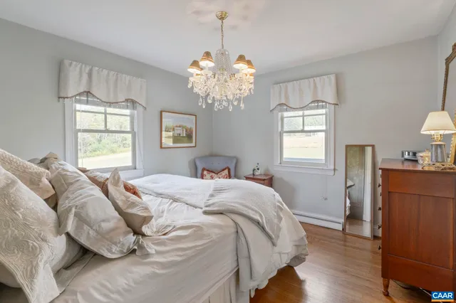 a view of an ocean and beach