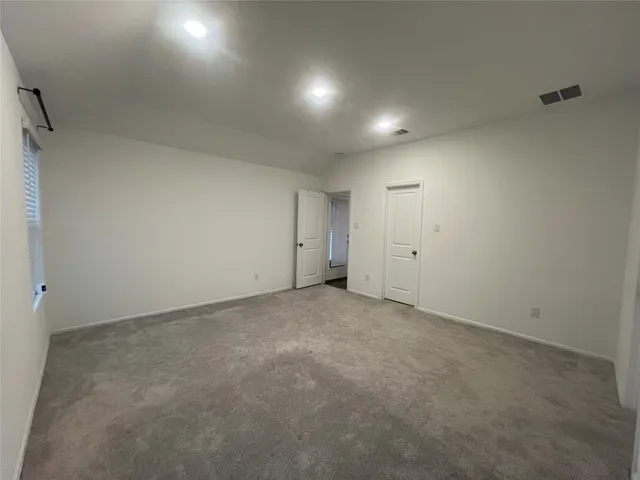 a view of empty room