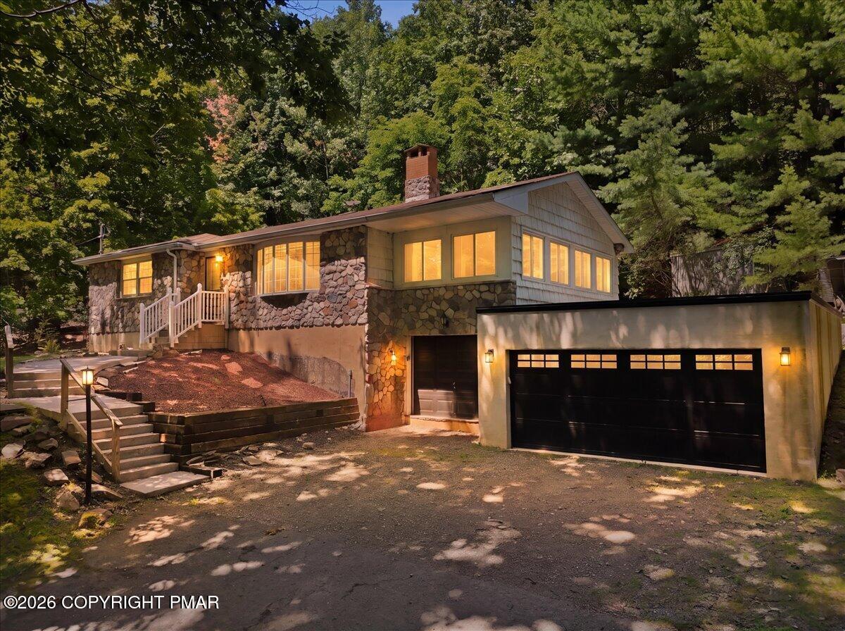 209 Grange Road Mount Pocono, PA 18344 - Photo 2 of 78 Front Exterior- Twilight