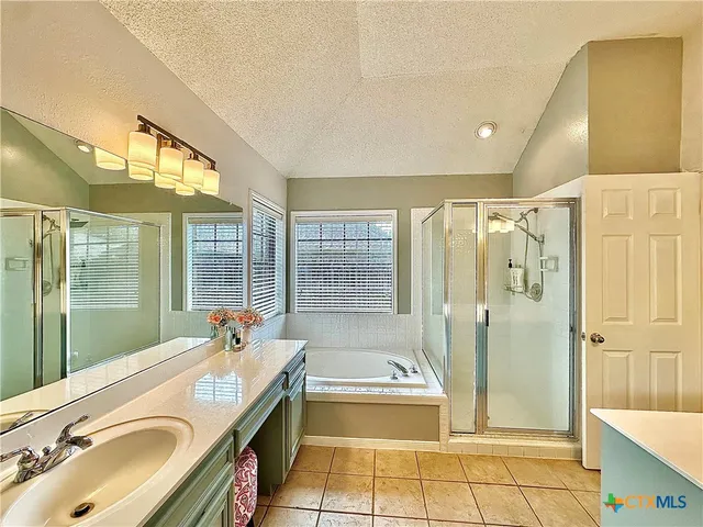 a house view with a seating space