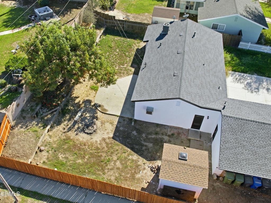 1290 Lawrence Circle Simi Valley, CA 93065 - Photo 29 of 37 an aerial view of a house with a yard